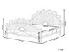 Ratanová pávia posteľ 180 x 200 cm svetlé drevo FLORENTINE_869374