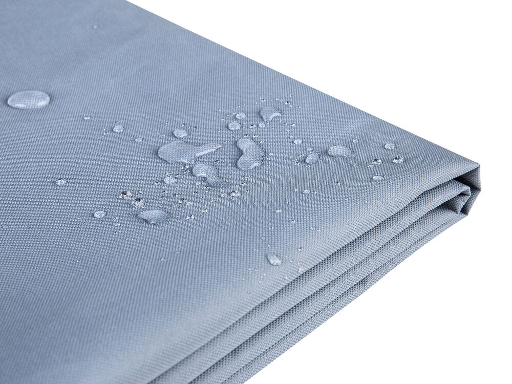 Regenschutz für Gartenmöbel 255 x 180 x 70 cm Beliani.de