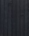 Cesta legno di bambù nero e bianco 60 cm SANNAR_849826