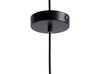 Metal Pendant Lamp Black TORDINO_684508
