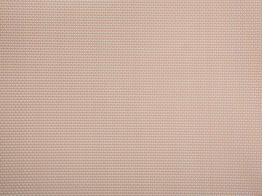 Gartenmöbel Set Eukalyptusholz 180 cm 6-Sitzer Textilbespannung beige