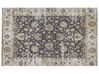 Teppich mehrfarbig orientalisches Muster 140 x 200 cm Kurzflor PELITLI_817488