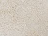 Alfombra de algodón beige claro/gris 160 x 230 cm PENDIK_747675