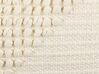 Coussin en coton beige 45 x 45 cm PELLAEA_840362