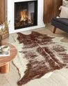 Barna mű marhabőr szőnyeg 150 x 200 cm ZEIL_913719