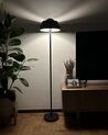 Metal Floor Lamp Black SENETTE_900263