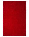 Tappeto shaggy rosso 140 x 200 cm DEMRE_715110