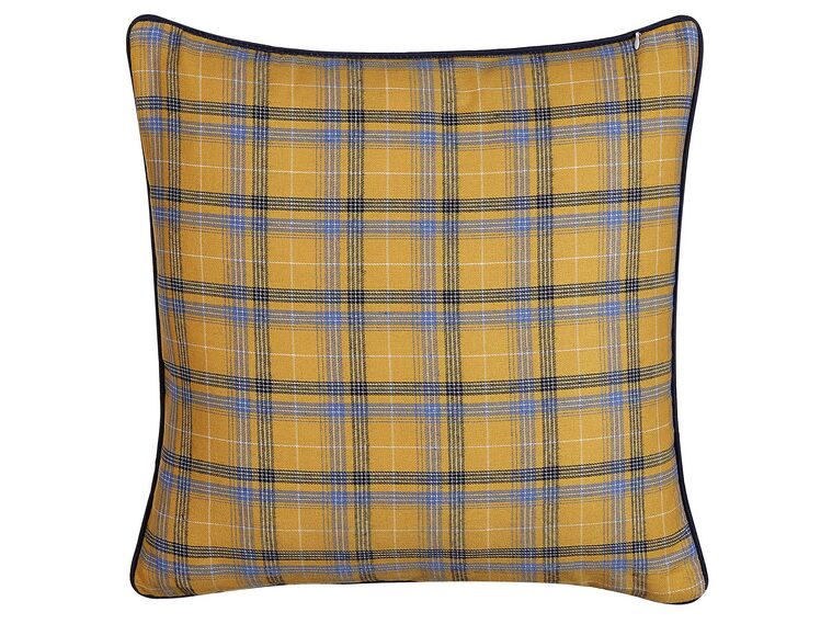 Cushion Chequered Pattern 45 x 45 cm Multicolour DICENTRA_794104