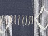 Decke Baumwolle dunkelblau 130 x 150 cm NEMLI_820996