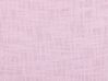 Dekokissen Baumwolle rosa mit Quasten 45 x 45 cm 2er Set LYNCHIS_838722
