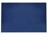 Housse de couette bleu marine 135 x 200 cm RHEA_891748