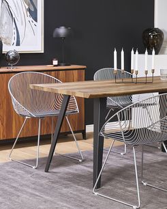 Tuoli teräs hopea 2 kpl AURORA Tuoli teräs hopea 2 kpl AURORA