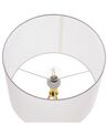 Tripod Floor Lamp White with Gold VISTULA_706232