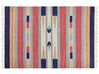 Bavlnený kelímový koberec 140 x 200 cm viacfarebný GANDZAK_870095