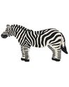 Ullmatta zebra 100 x 160 cm svart och vit KHUMBA_873860