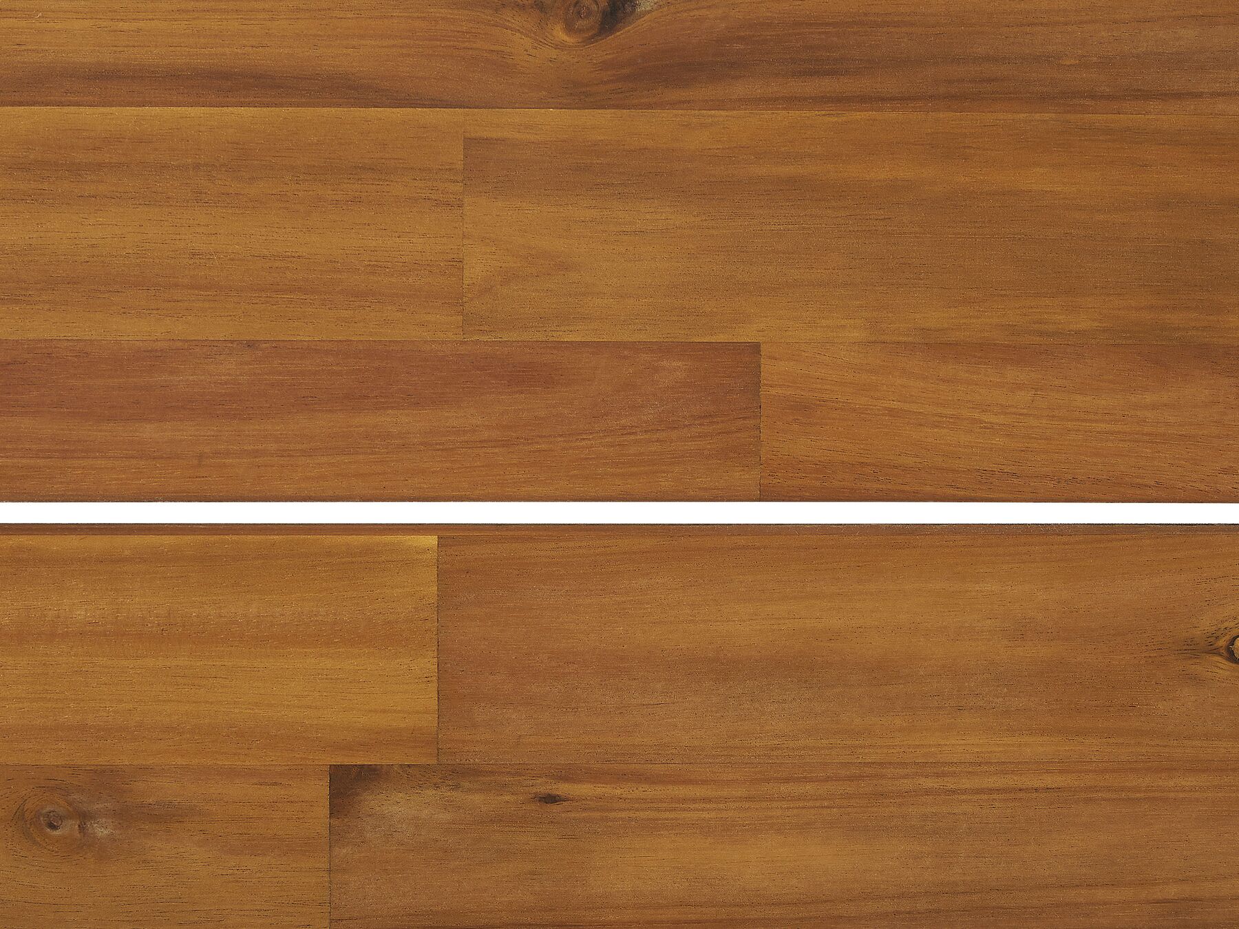 Conjunto de jardín de madera de acacia mesa y bancos LIVORNO | Beliani.es