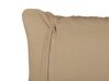 Set of 2 Cotton Cushions 45 x 45 cm Beige COLLOMIA_887635