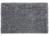 Fekete és fehér hosszú szálú szőnyeg 200 x 300 cm CIDE_746817