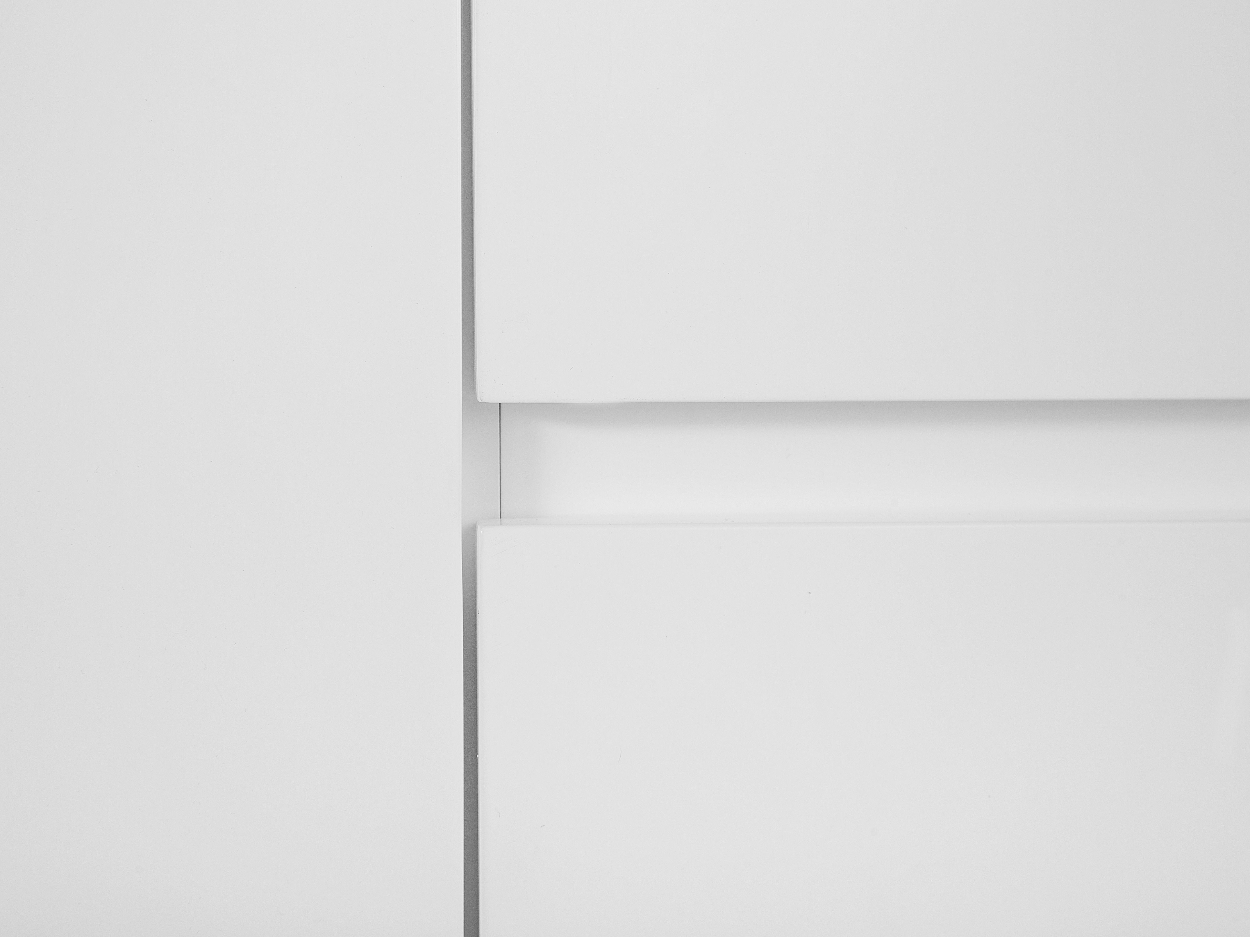 Cómoda blanca/madera clara MARLIN | Beliani.es