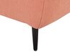 Right Hand Boucle Chaise Lounge Peach Pink CHEVANNES_819580