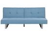 Fabric Sofa Bed Blue DUBLIN_757162