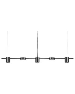 LED-riippuvalaisin 5 polttimoa alumiini musta SESTRA LED-riippuvalaisin 5 polttimoa alumiini musta SESTRA