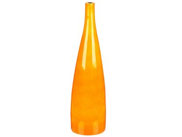 Terakotová váza na kvety 50 cm oranžová SABADELL