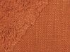 Cuscino cotone trapuntato arancione 45 x 45 cm AVIUM_838631