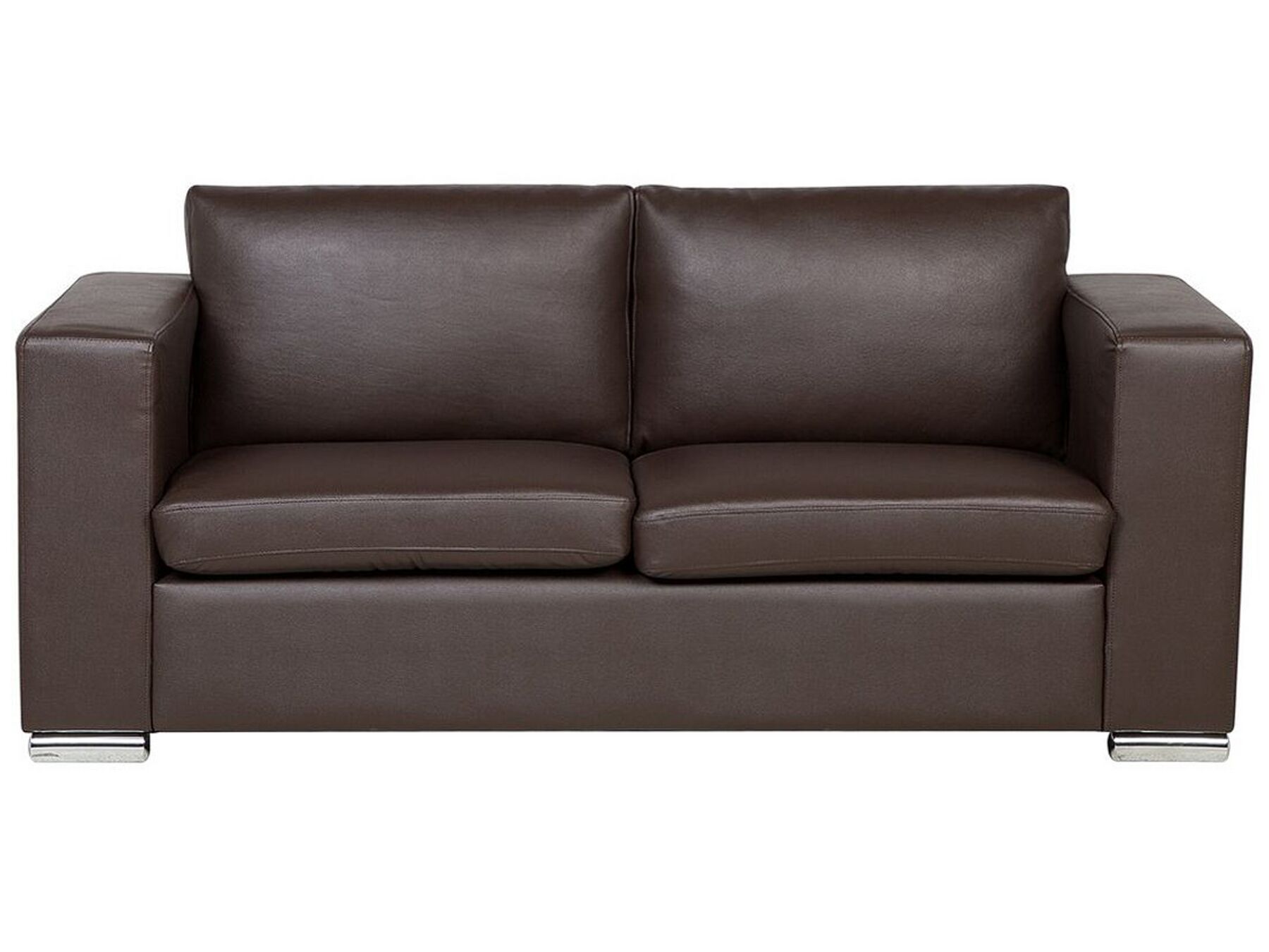 3Sitzer Sofa Leder braun HELSINKI Möbel, Lampen