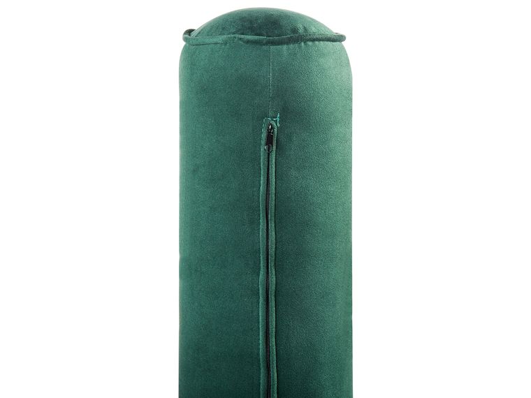 Velvet Chaise Lounge Dark Green MURET | Beliani.at