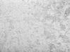 Cama de casal com arrumação em veludo prateado 160 x 200 cm AVIGNON_735194