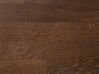 Stół do jadalni dębowy 180 x 85 cm ciemne drewno NATURA_736552