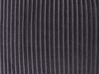 Pouf tessuto grigio scuro 50 x 30 cm MUKKI_861633