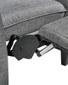Fabric Recliner Chair Grey ROYSTON_884468