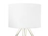 Tischlampe weiß / gold 35 cm geometrisch MARONI_705082