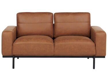 2-personers sofa stof brun SOVIK