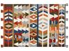 Wool Kilim Area Rug 160 x 230 cm Multicolour KAGHSI_858194