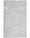 Vloerkleed polyester grijs gemêleerd 200 x 300 cm DEMRE_683602