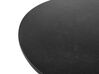 Tuintafel aluminium zwart ⌀ 110 cm OLMETTO_842909