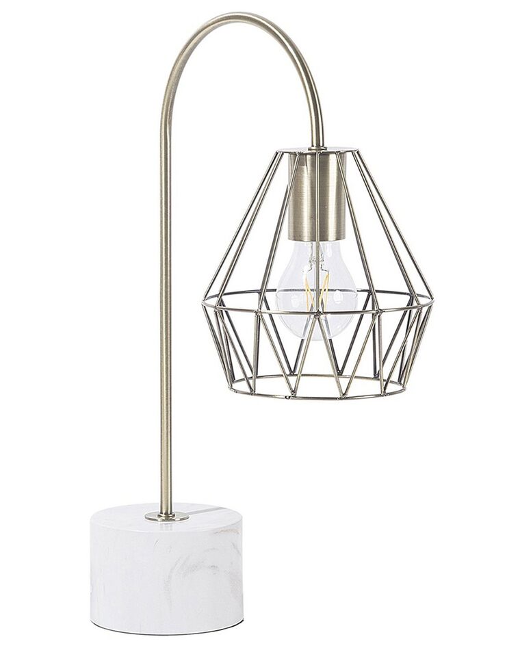 Metal Table Lamp Brass MOONI_782181