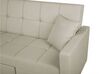 Fabric Sofa Bed Beige GLOMMA_717954