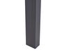 Loungeset 4-zits modulair aluminium zwart/grijs PIENZA_776811