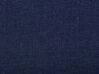 Fabric EU Single Trundle Bed Blue LIBOURNE_729668