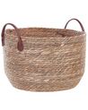 Set of 3 Seagrass Baskets Natural SAYJAR_849657