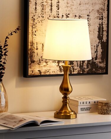 Table Lamp White with Gold HODMO