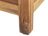 Arcón de madera de acacia clara 130 cm RIVIERA_823003
