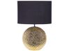 Keramická stolná lampa zlatá NASVA_825675