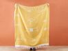 Blanket 130 x 170 cm Yellow JALKINI_868826