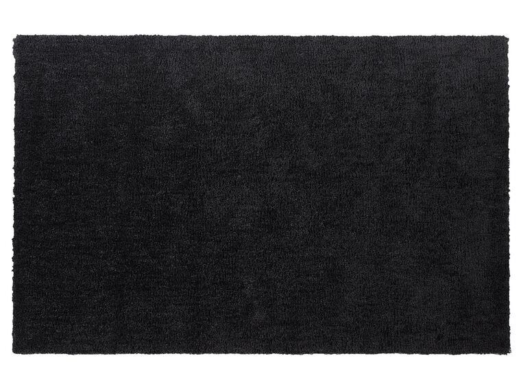 Teppich schwarz 200 x 300 cm Shaggy DEMRE_683588