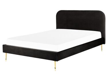 Beliani - Letto Imbottito Beige 160 X 200 Cm Belfort Beliani - Letto Imbottito Beige 160 X 200 Cm Belfort